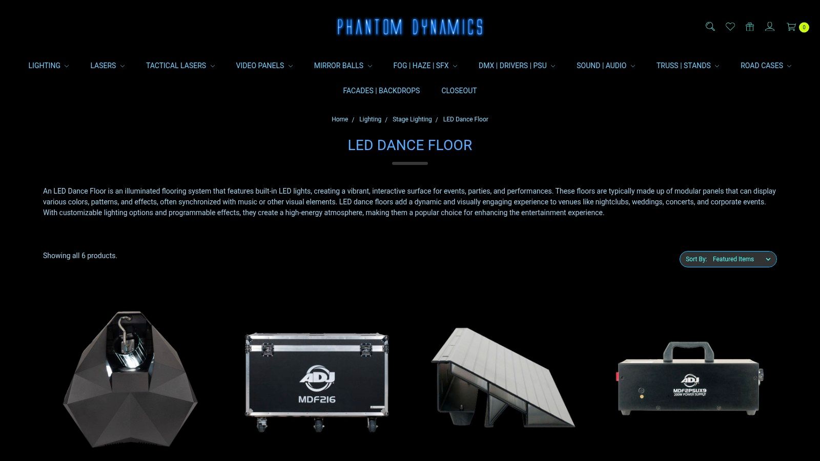 Phantom Dynamics (LED Dance Floor category)