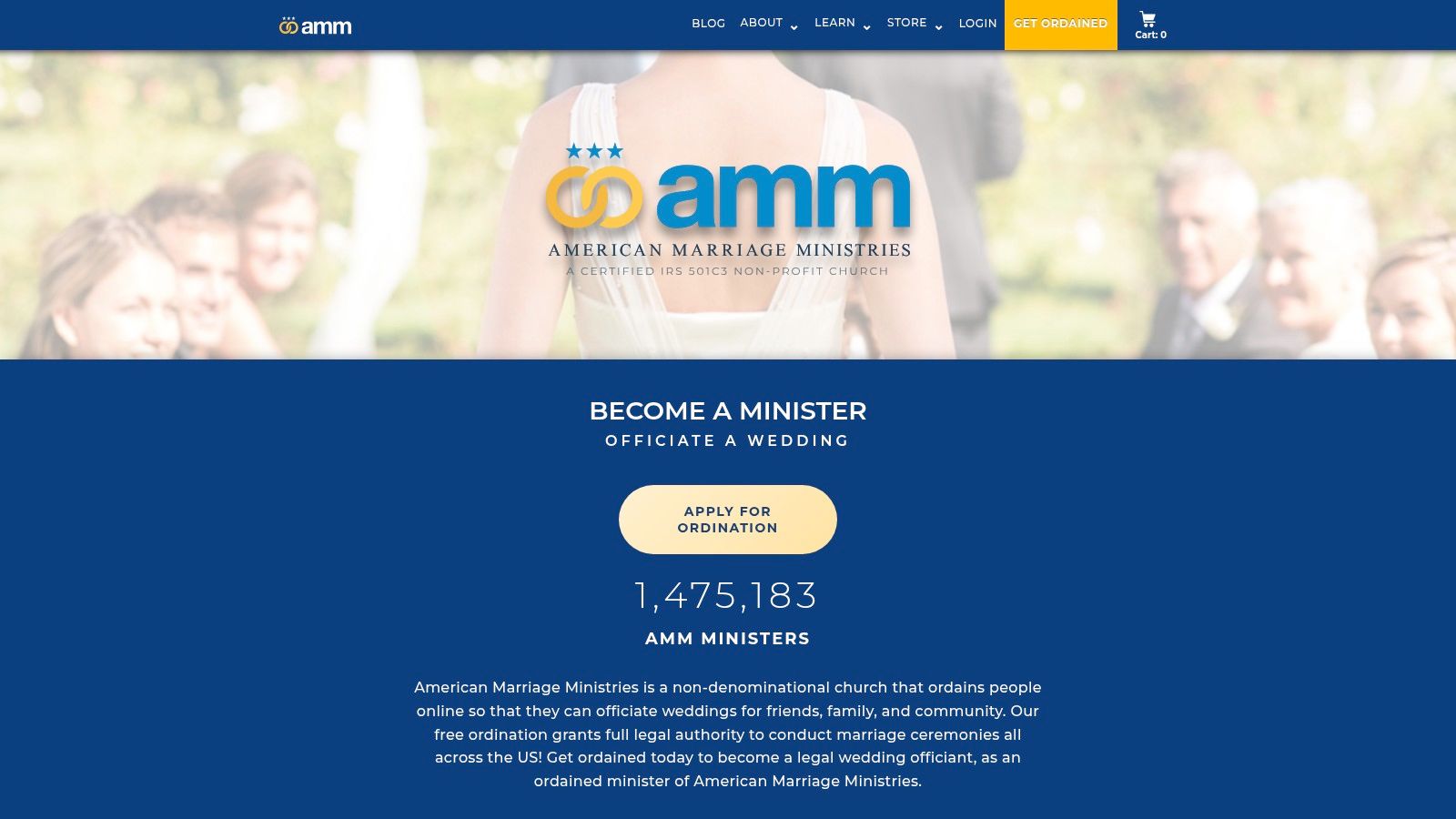 American Marriage Ministries (AMM)