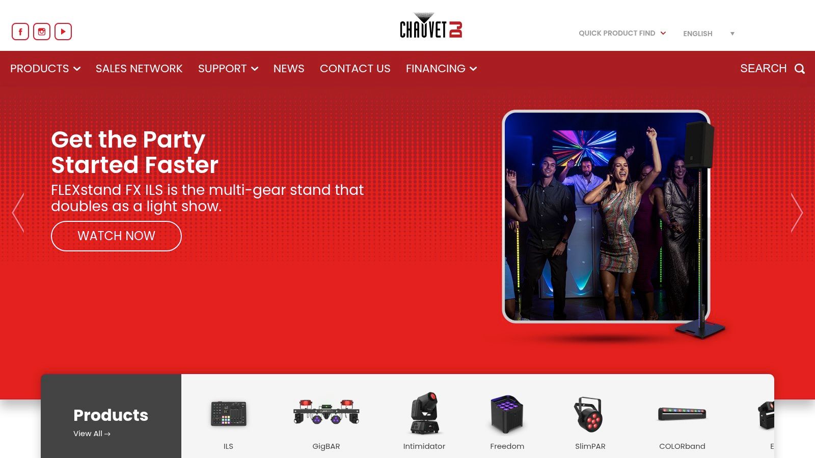 CHAUVET DJ (official brand site)