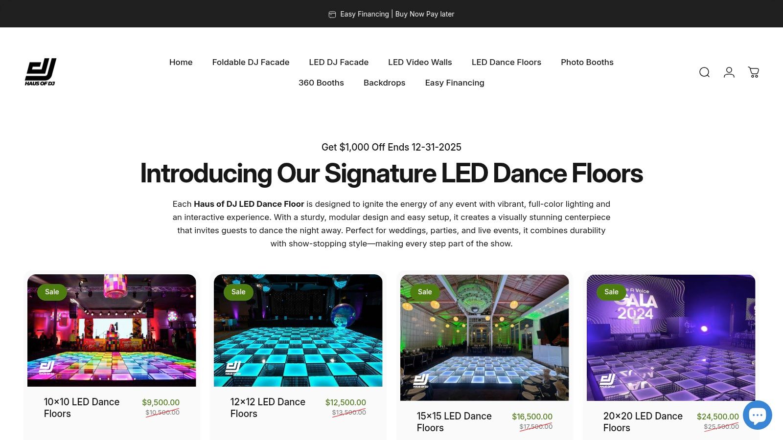 Haus of DJ (LED Dance Floors)