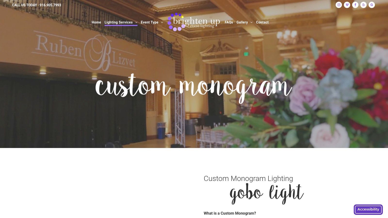 Brighten Up Event Lighting