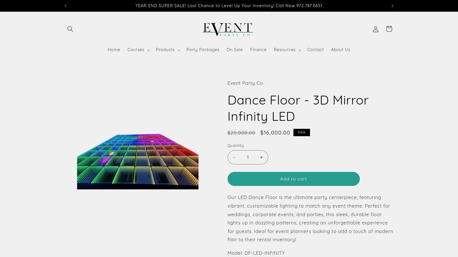 Event Party Co (3D Infinity LED Dance Floors)