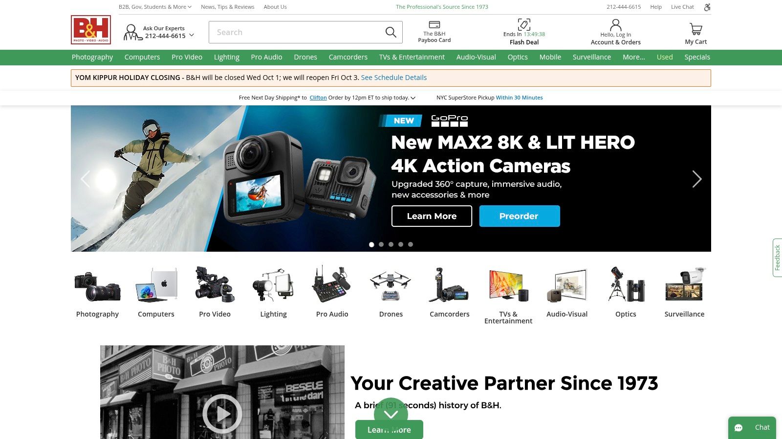 B&H Photo Video