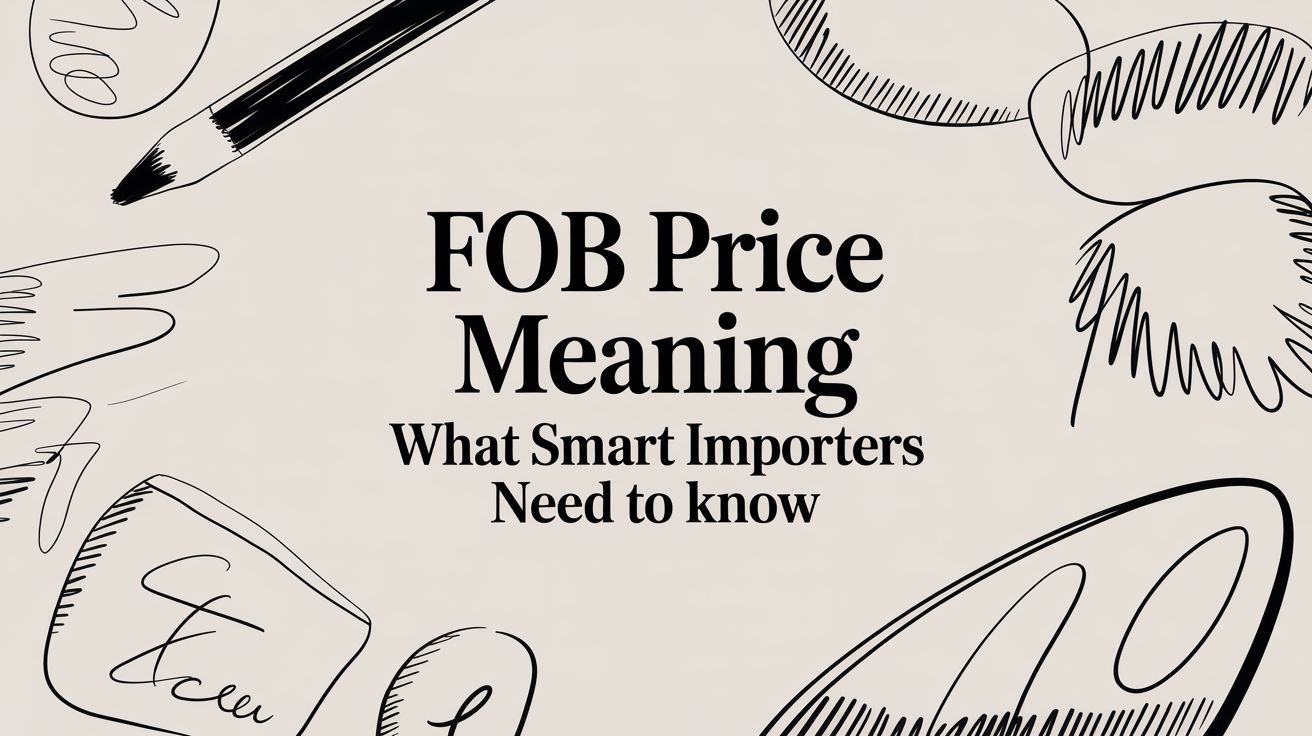 FOB Price Meaning What Smart Importers Need to Know