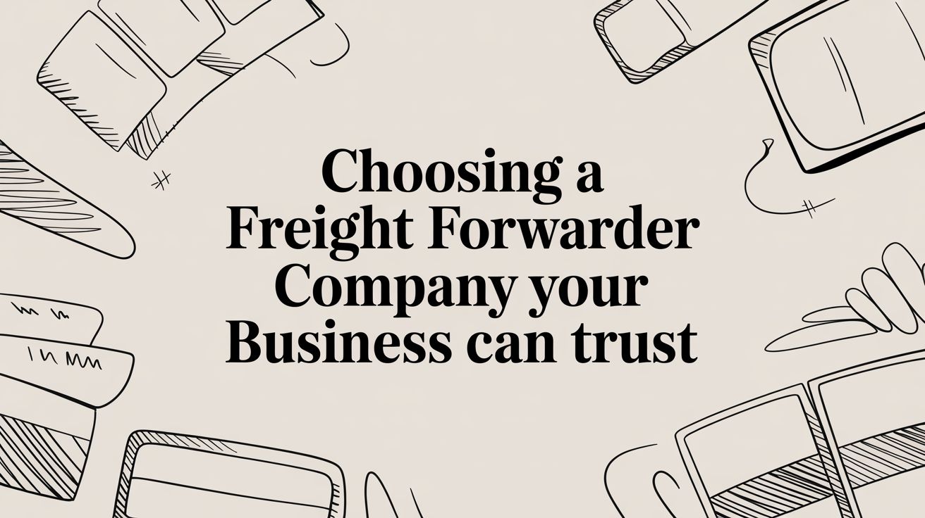 Choosing a Freight Forwarder Company Your Business Can Trust