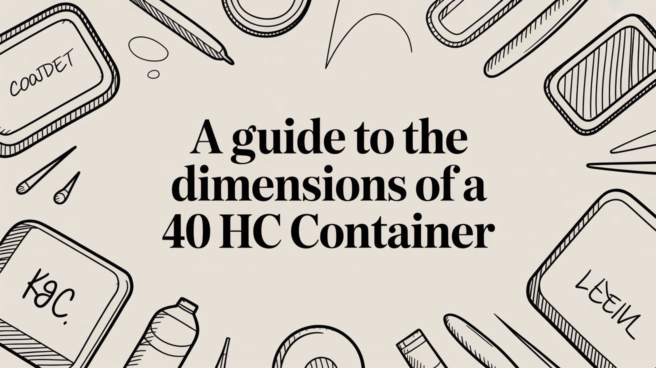 A Guide to the Dimensions of a 40 HC Container