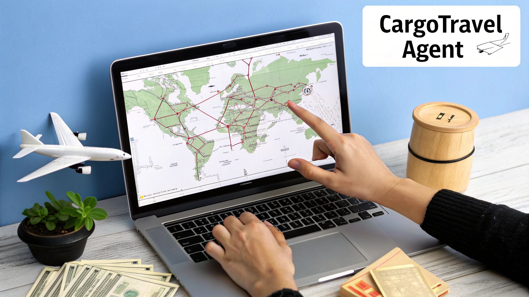 Containers being loaded onto a cargo ship, illustrating the scale of freight forwarding services
