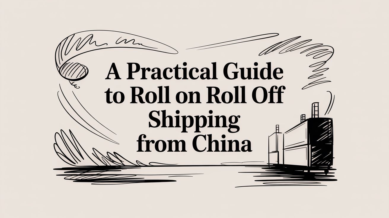 A Practical Guide to Roll On Roll Off Shipping From China