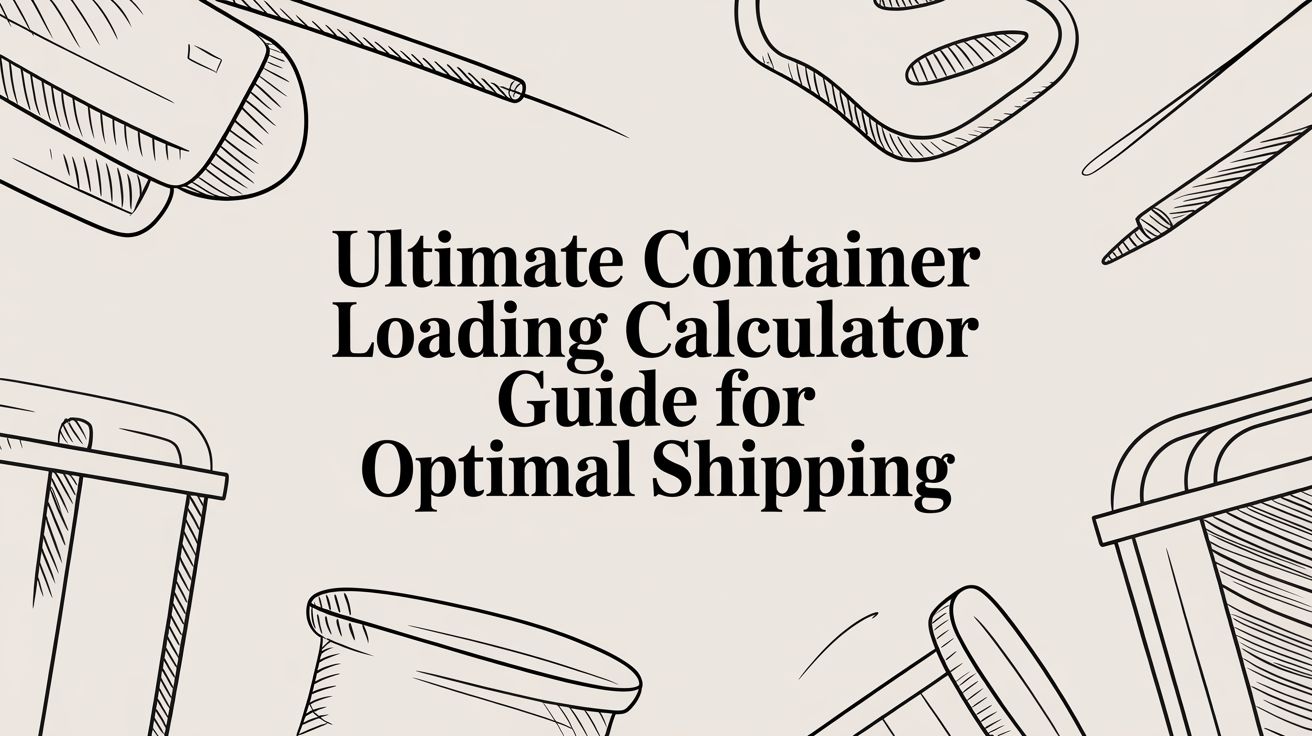 Ultimate Container Loading Calculator Guide for Optimal Shipping