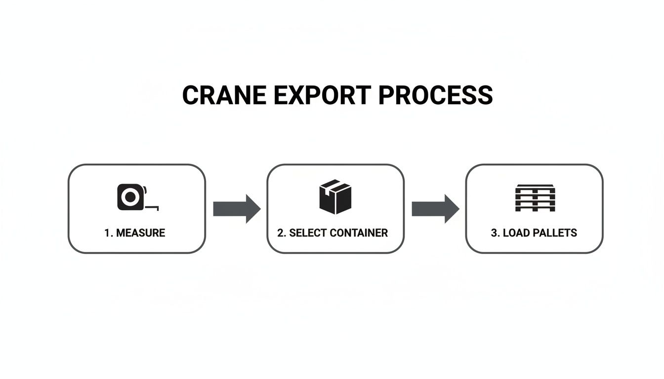 Infographic about container loading calculator