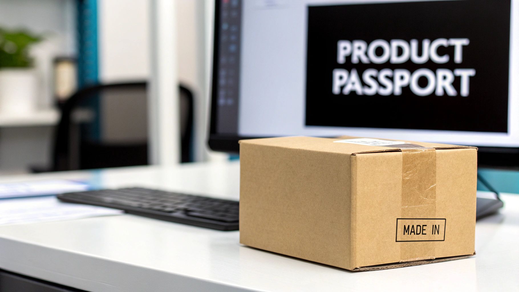Shipping containers and cargo ship at a busy port