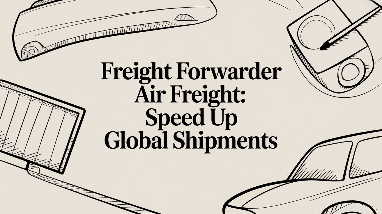 Freight Forwarder Air Freight: Speed Up Global Shipments