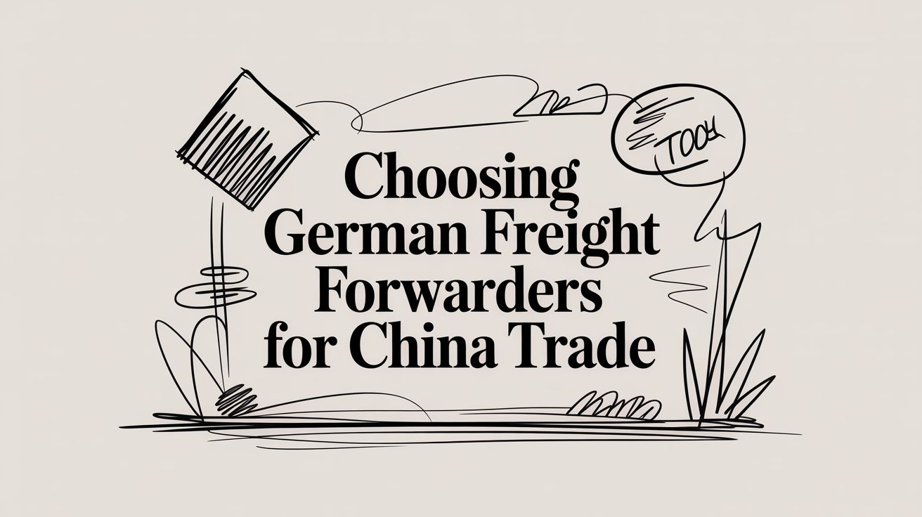 Choosing German Freight Forwarders for China Trade