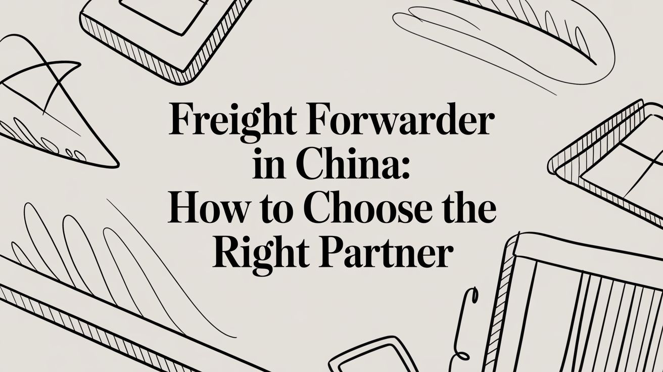 freight forwarder in china: How to Choose the Right Partner