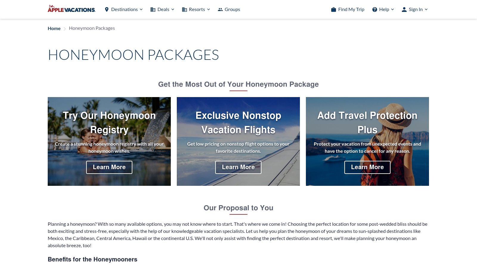 For the One-Stop-Shop Planner: Apple Vacations