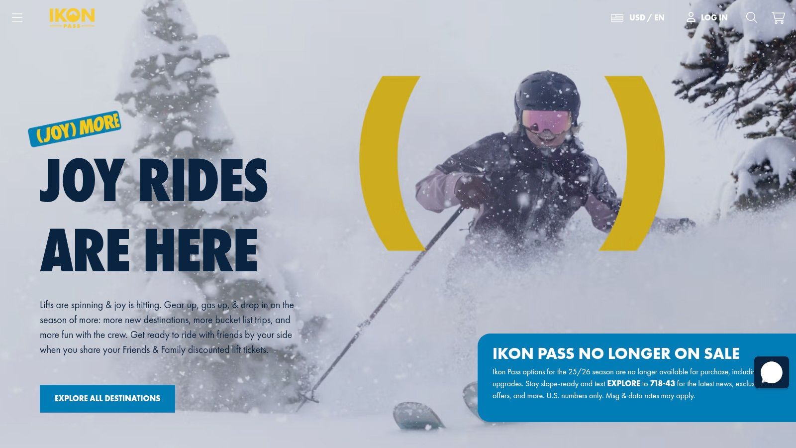 Snow Much Fun_ Your 2025 Guide to the 7 Best Ski Resorts for Families A person powder skiing on a sunny day