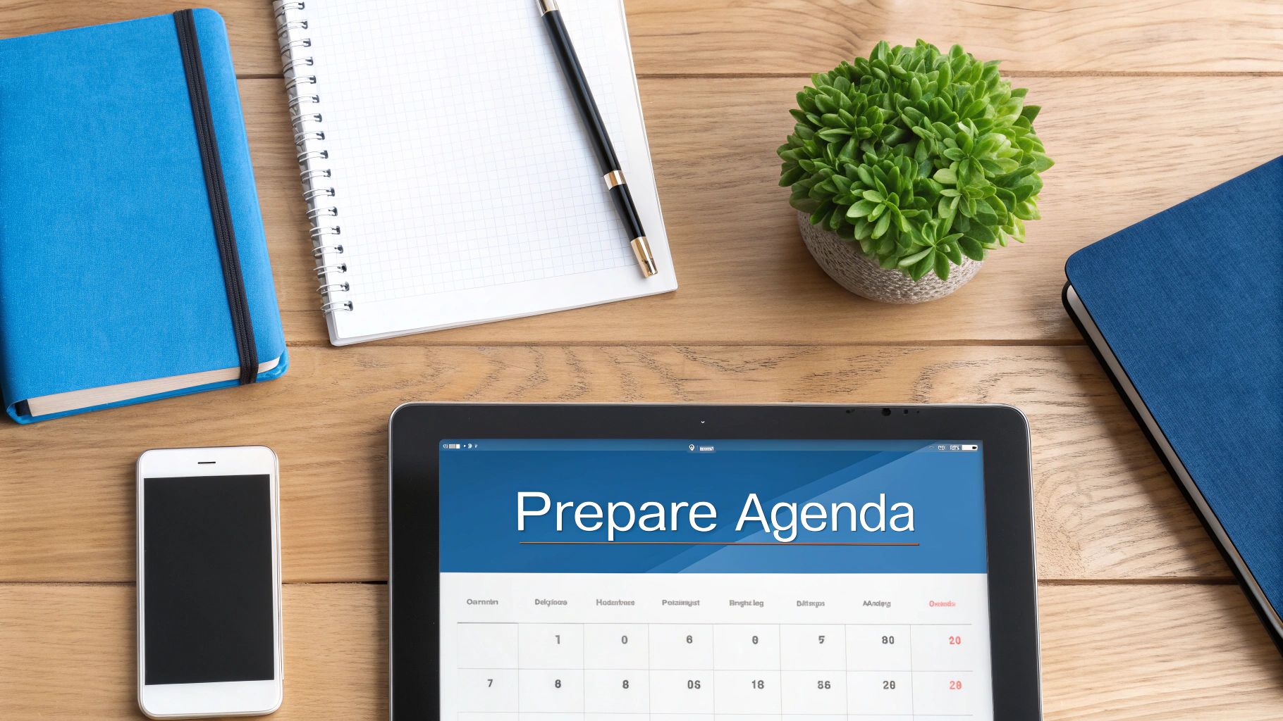 A person sending a meeting invitation on their laptop