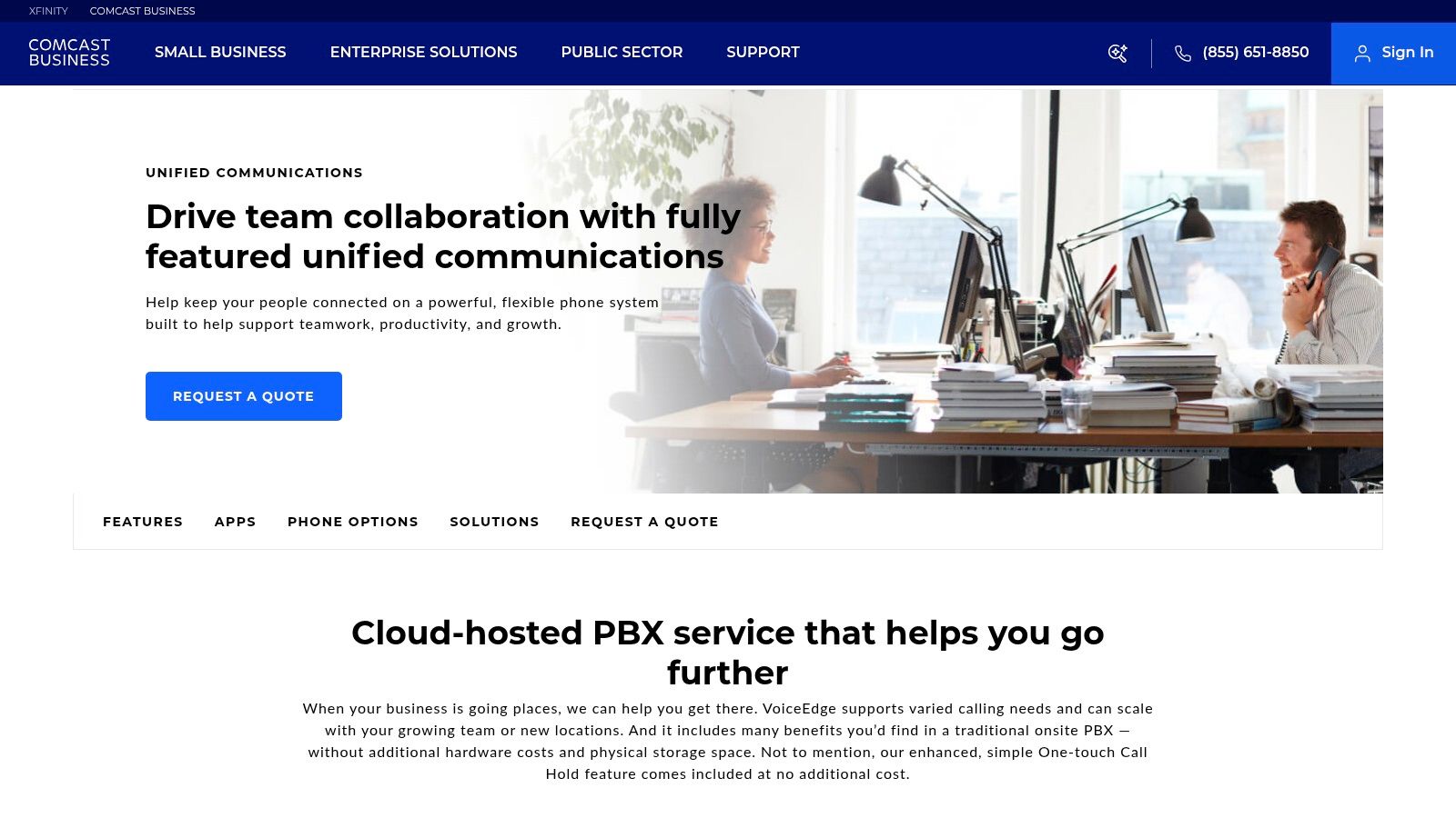 Comcast Business – VoiceEdge