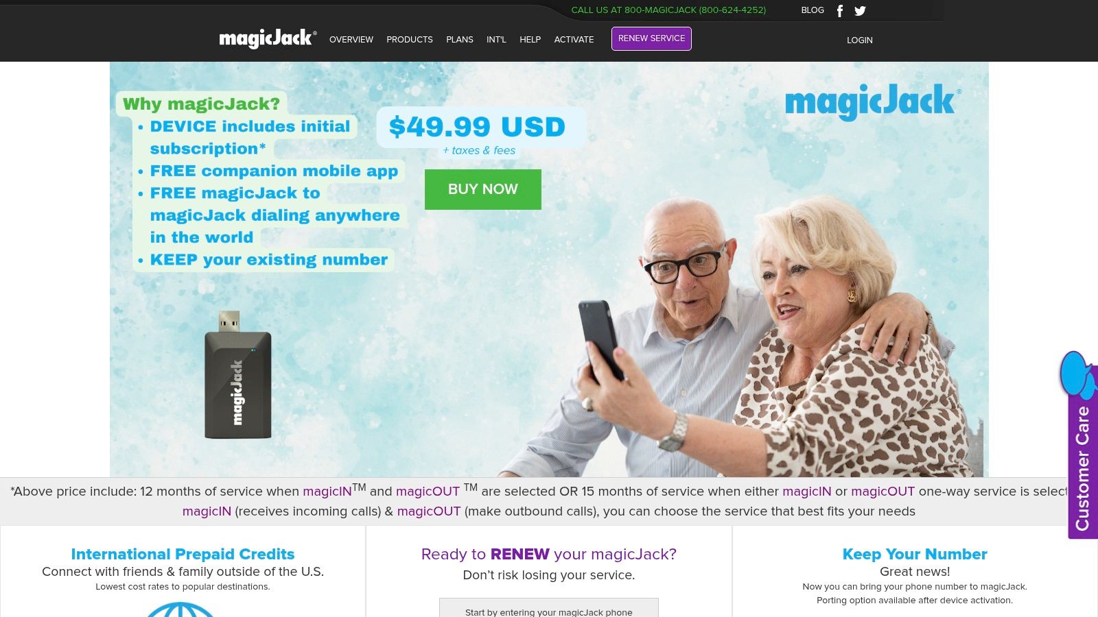 magicJack (Home VoIP)