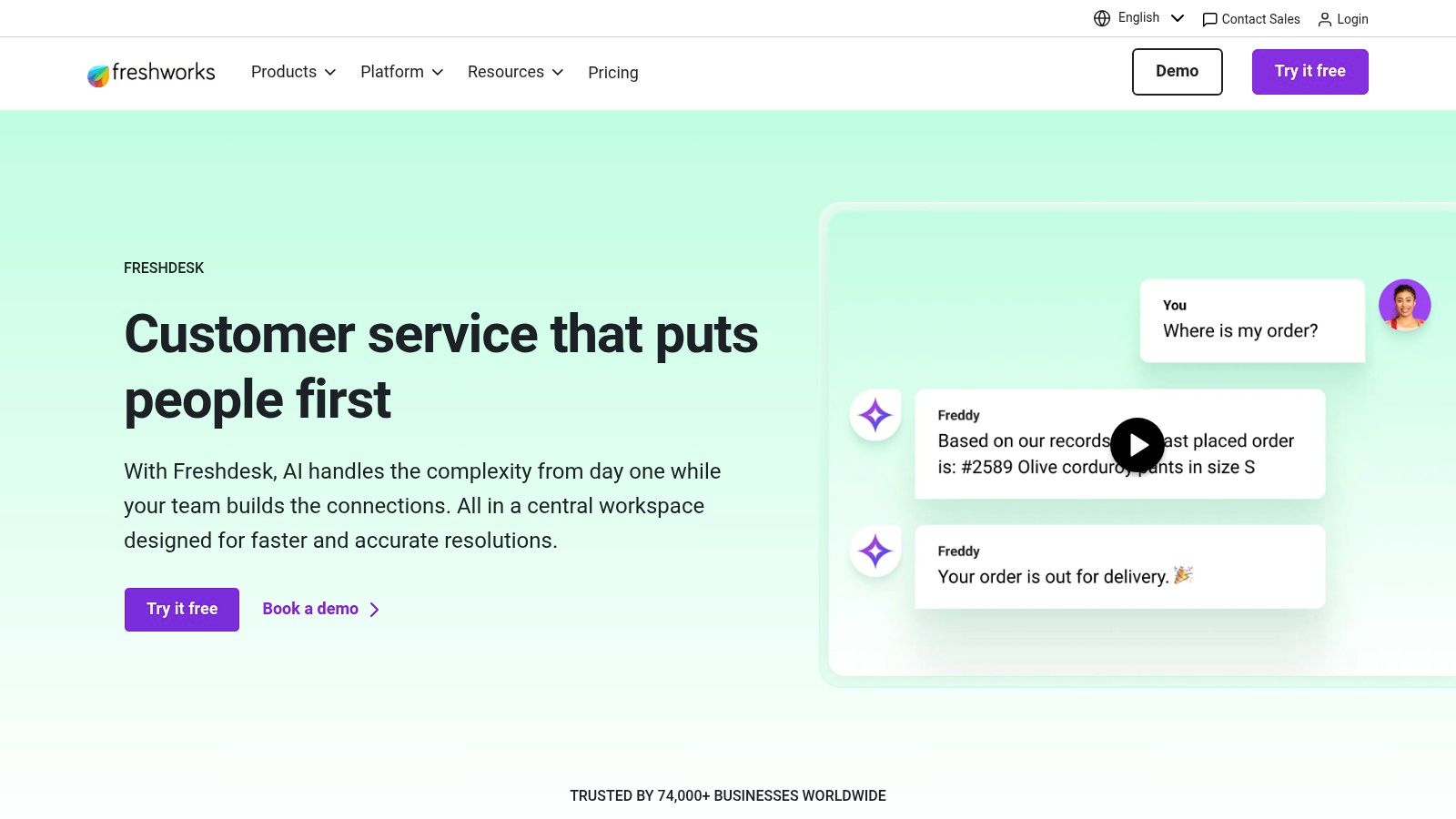 Freshdesk (Freshworks)