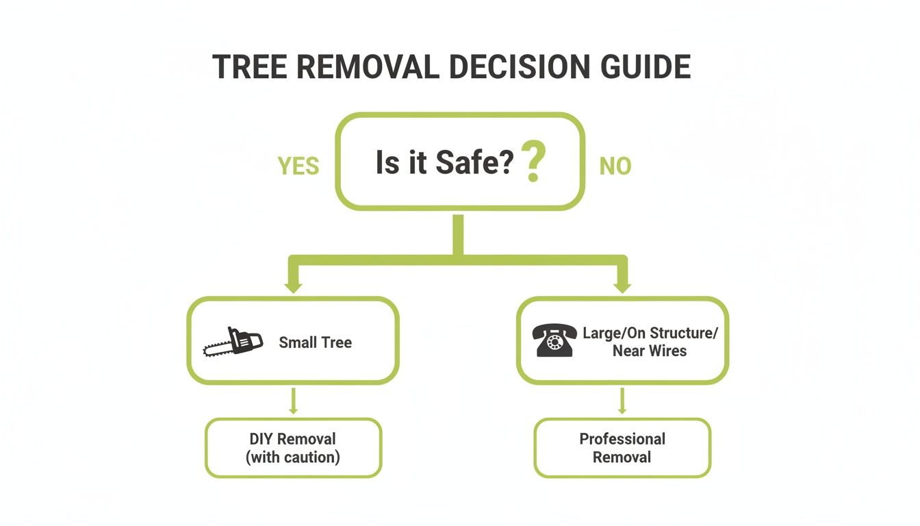 A Practical Guide to Removing a Fallen Tree