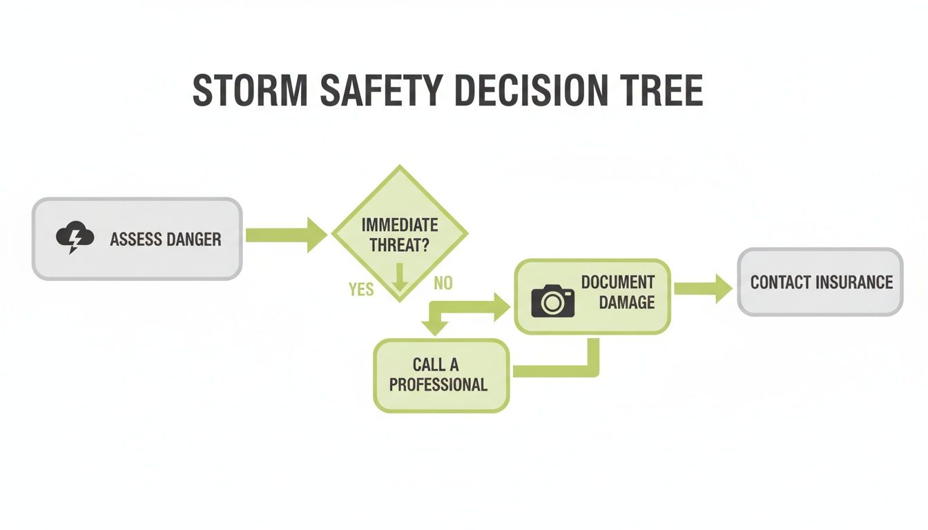 Disaster Tree Template A Guide to Storm Damaged Tree Removal on the Central Coast