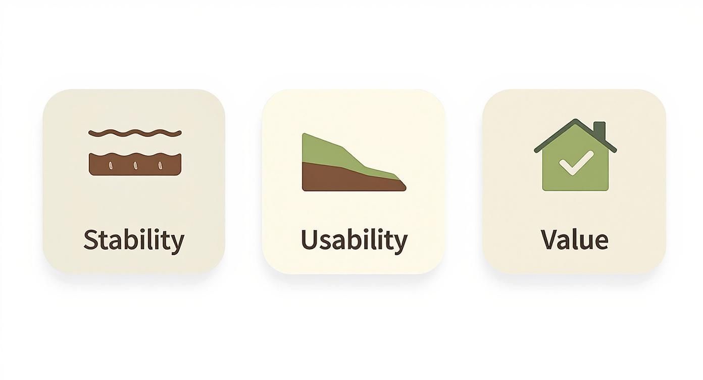 Infographic about retaining walls newcastle