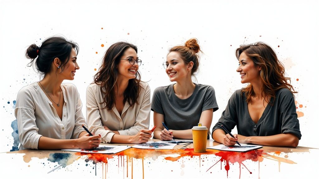 Frauen in männerdominierten Branchen