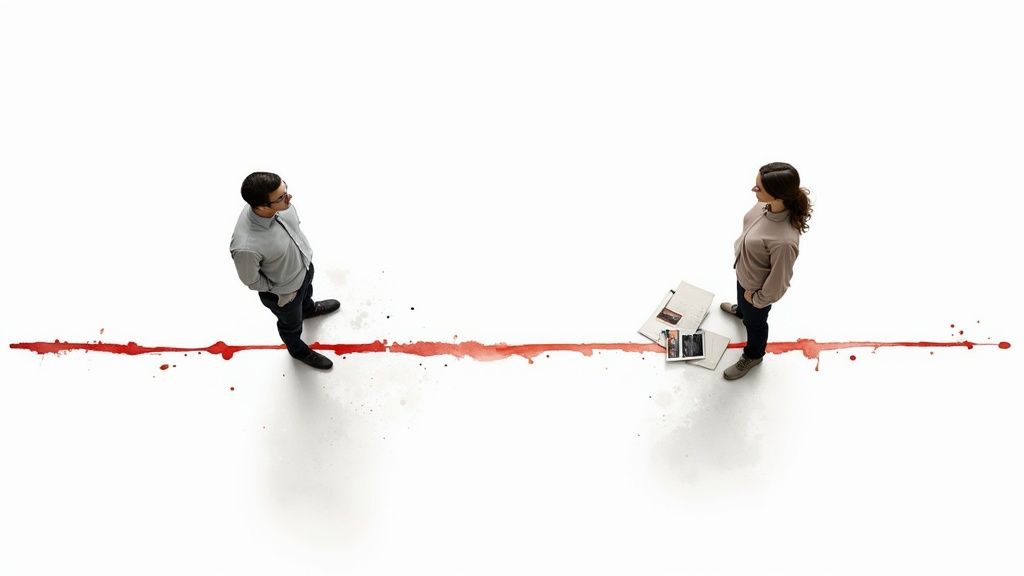 Professionelle Distanz und klare Grenzen