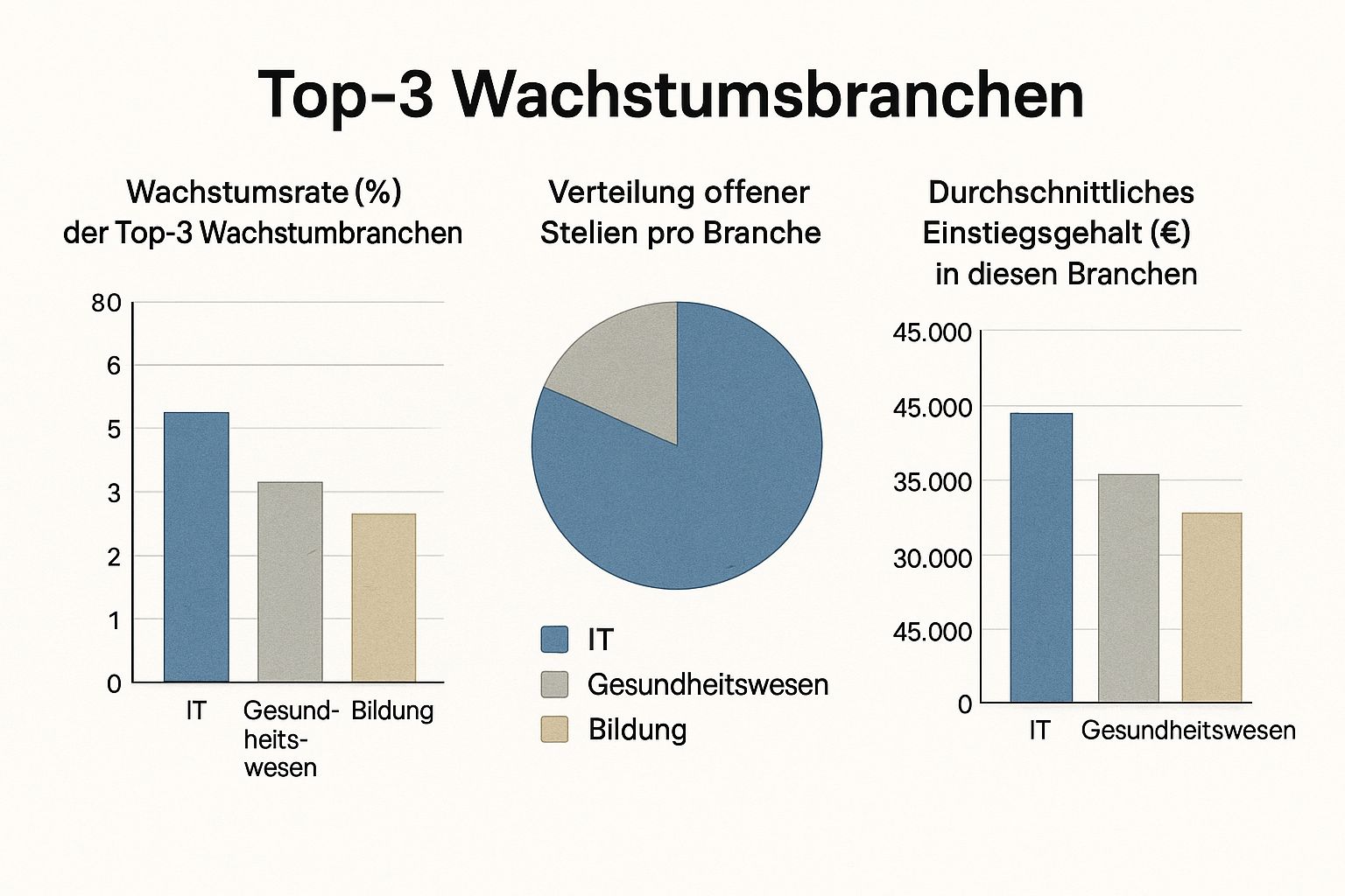 Infographic about berufung finden