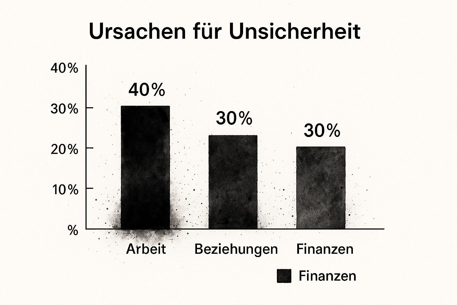 Infographic about unsicherheit überwinden