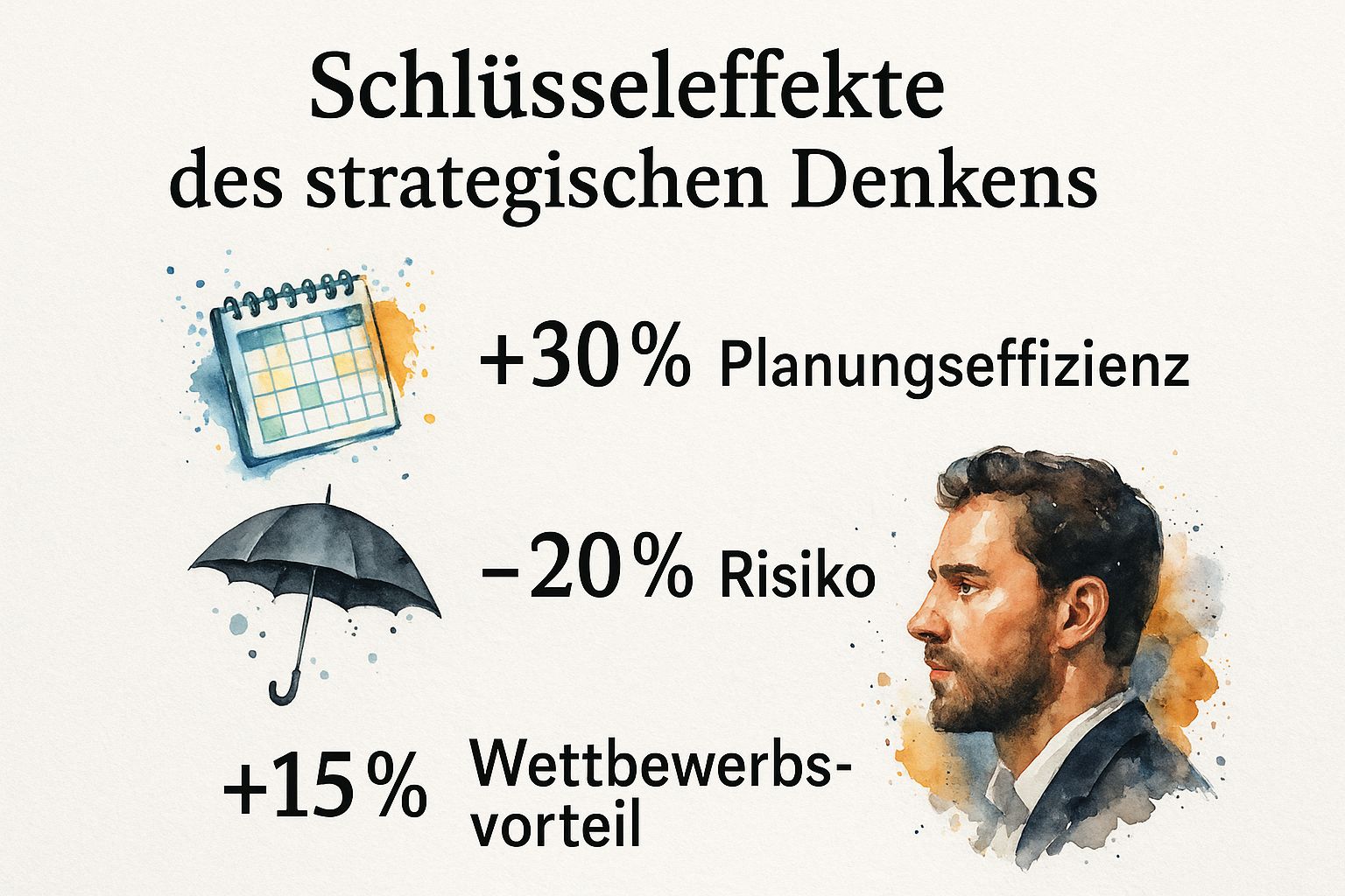 Infographic about strategisches denken lernen