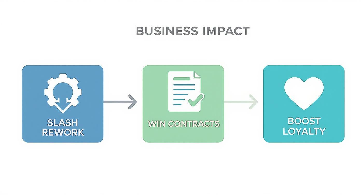 Infographic about iso consultant