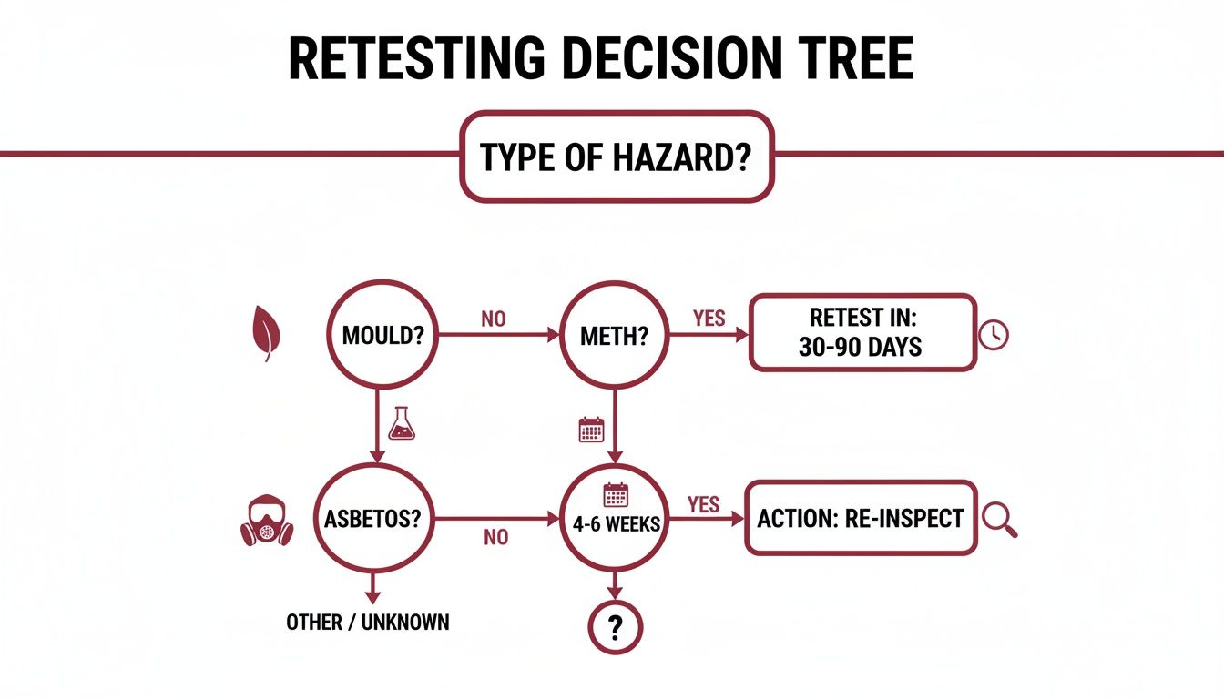 Diagnostic FAQ: When to Retest After a Successful Decontamination Cycle?