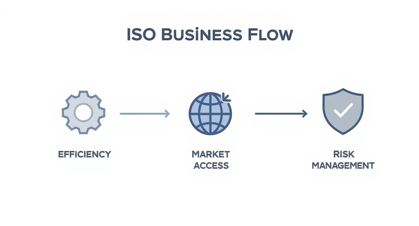 Infographic about iso compliance