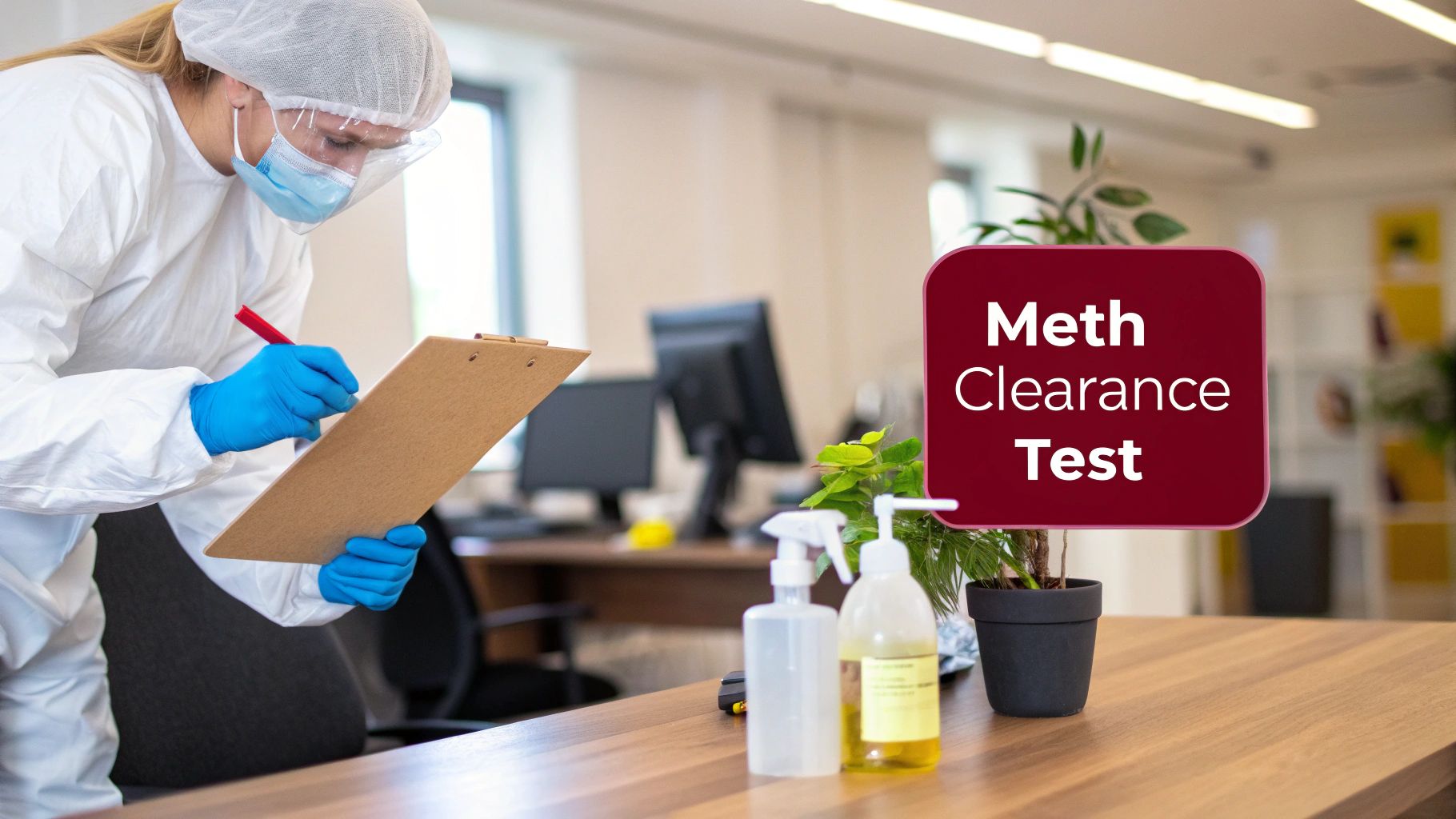 Meth Testing Guide: Clearance Testing and the 0.5 µg/100 cm² Standard