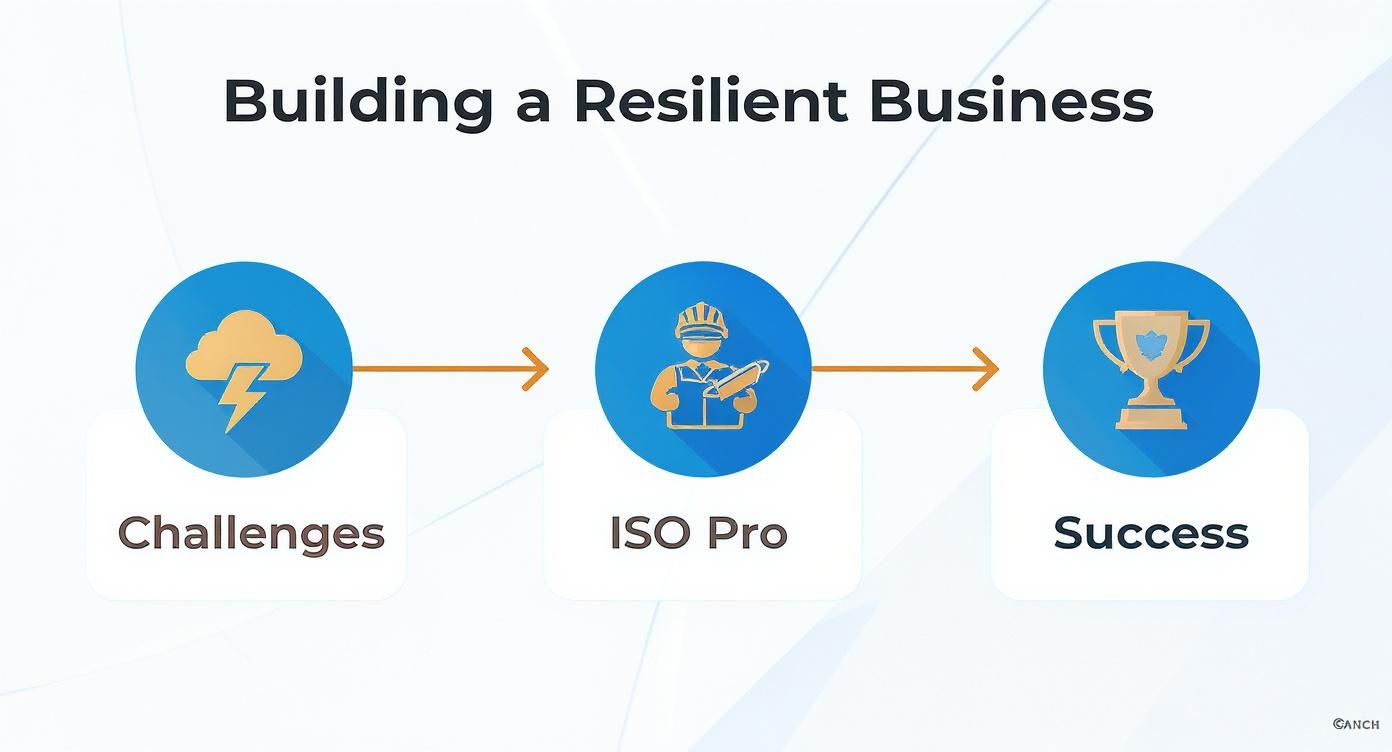 Infographic about iso professionals