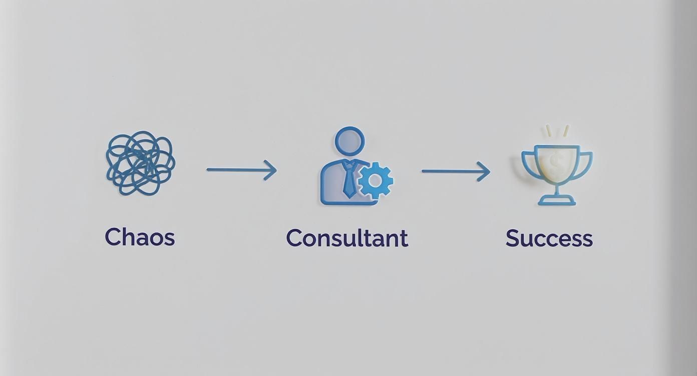 Infographic about iso consulting
