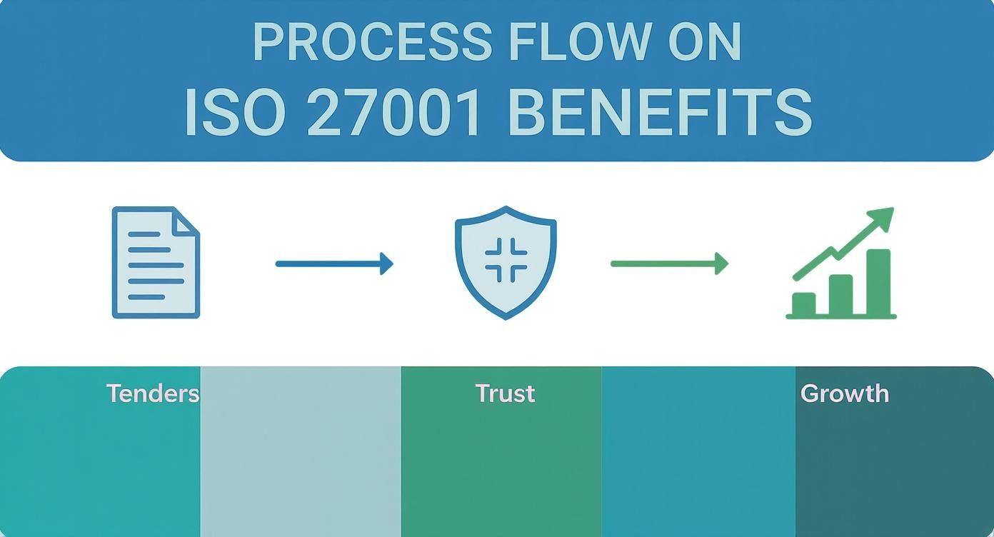 Infographic about iso 27001 australia