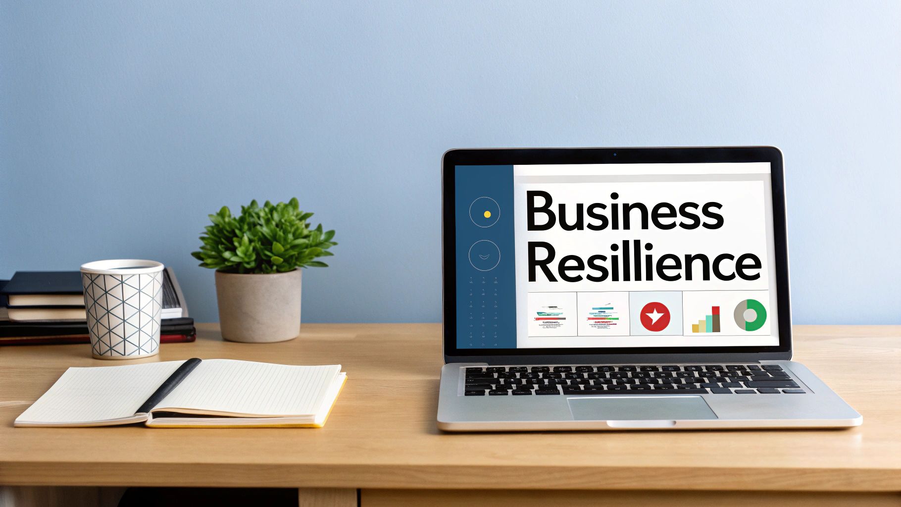 An IT professional working on a server rack, symbolizing proactive disaster recovery planning.