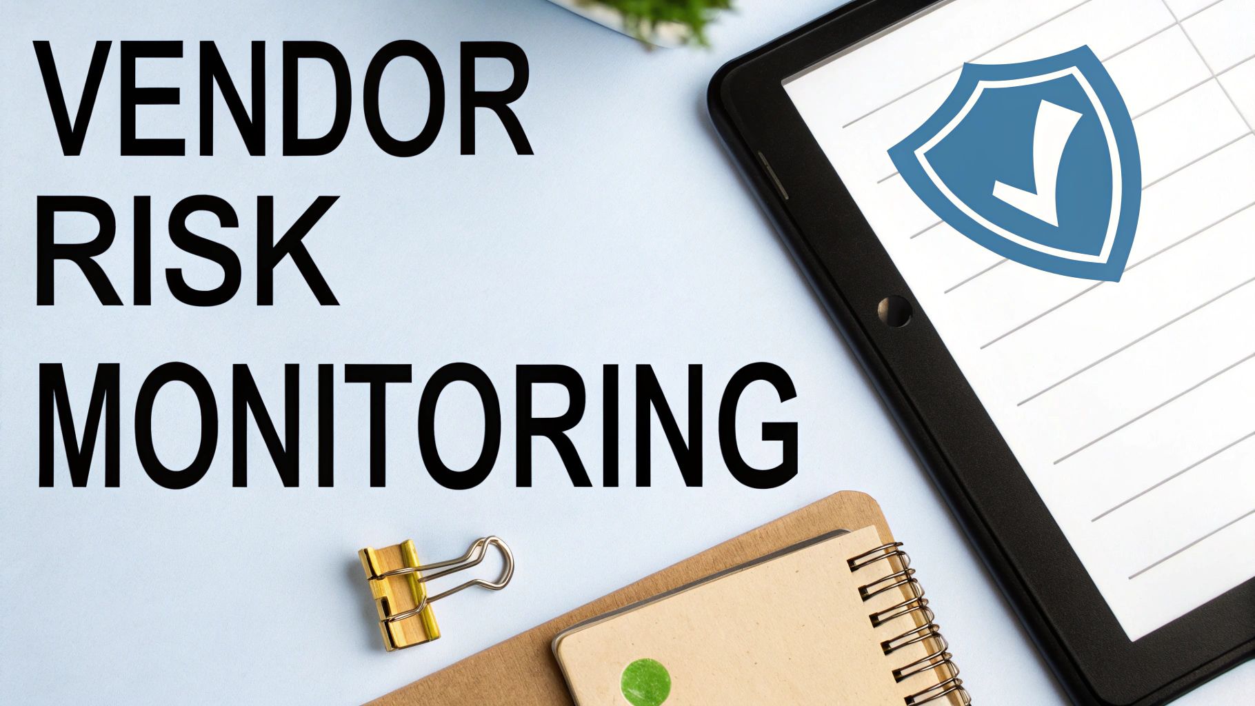 Vendor Risk Management and Compliance Monitoring