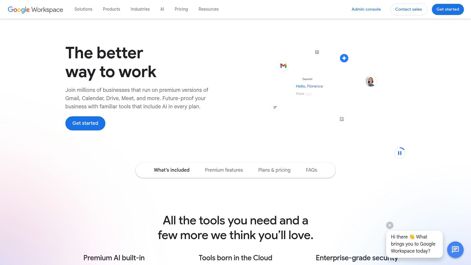 Google Workspace (Gemini in Workspace)