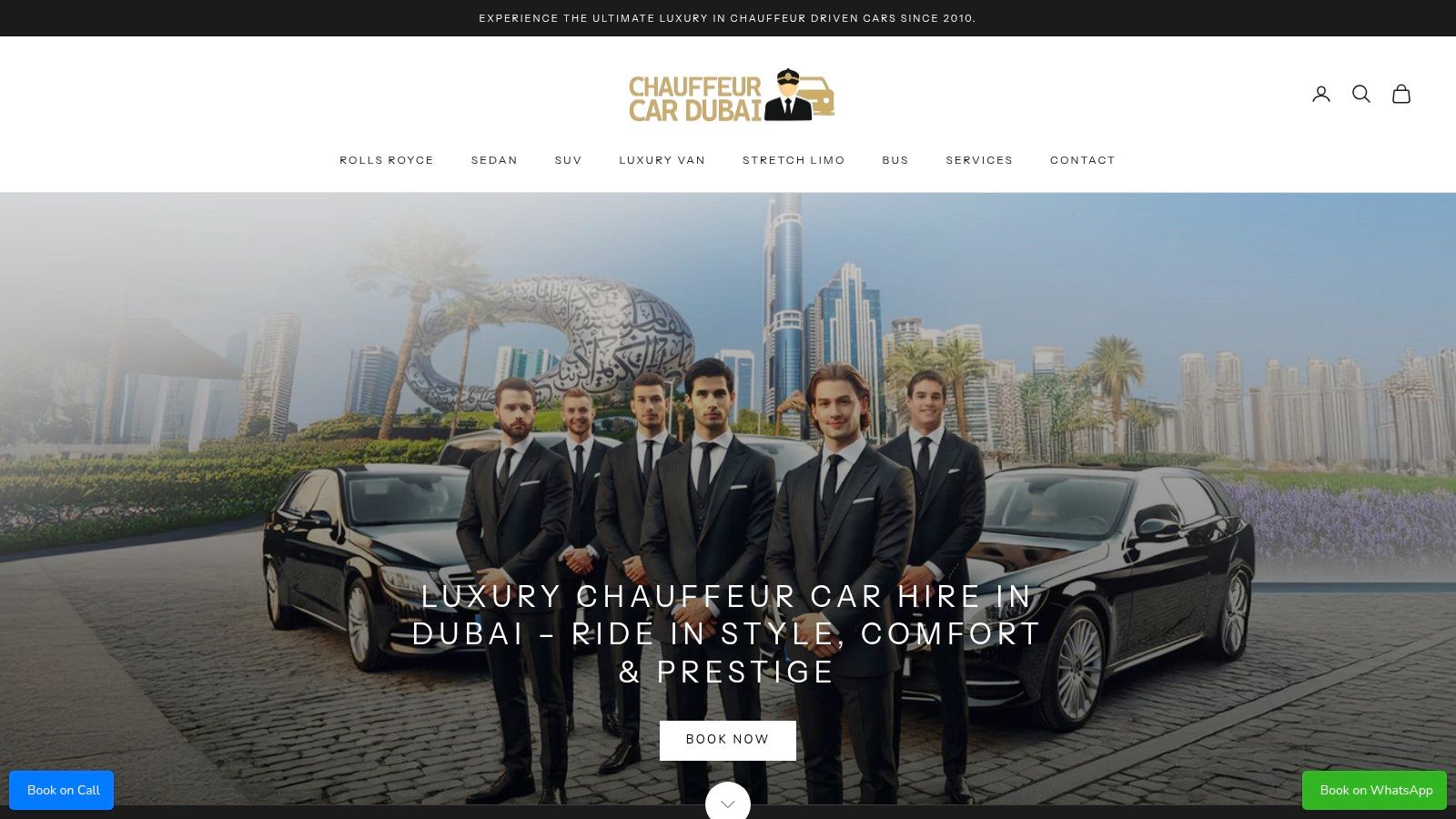 Chauffeur Car Dubai