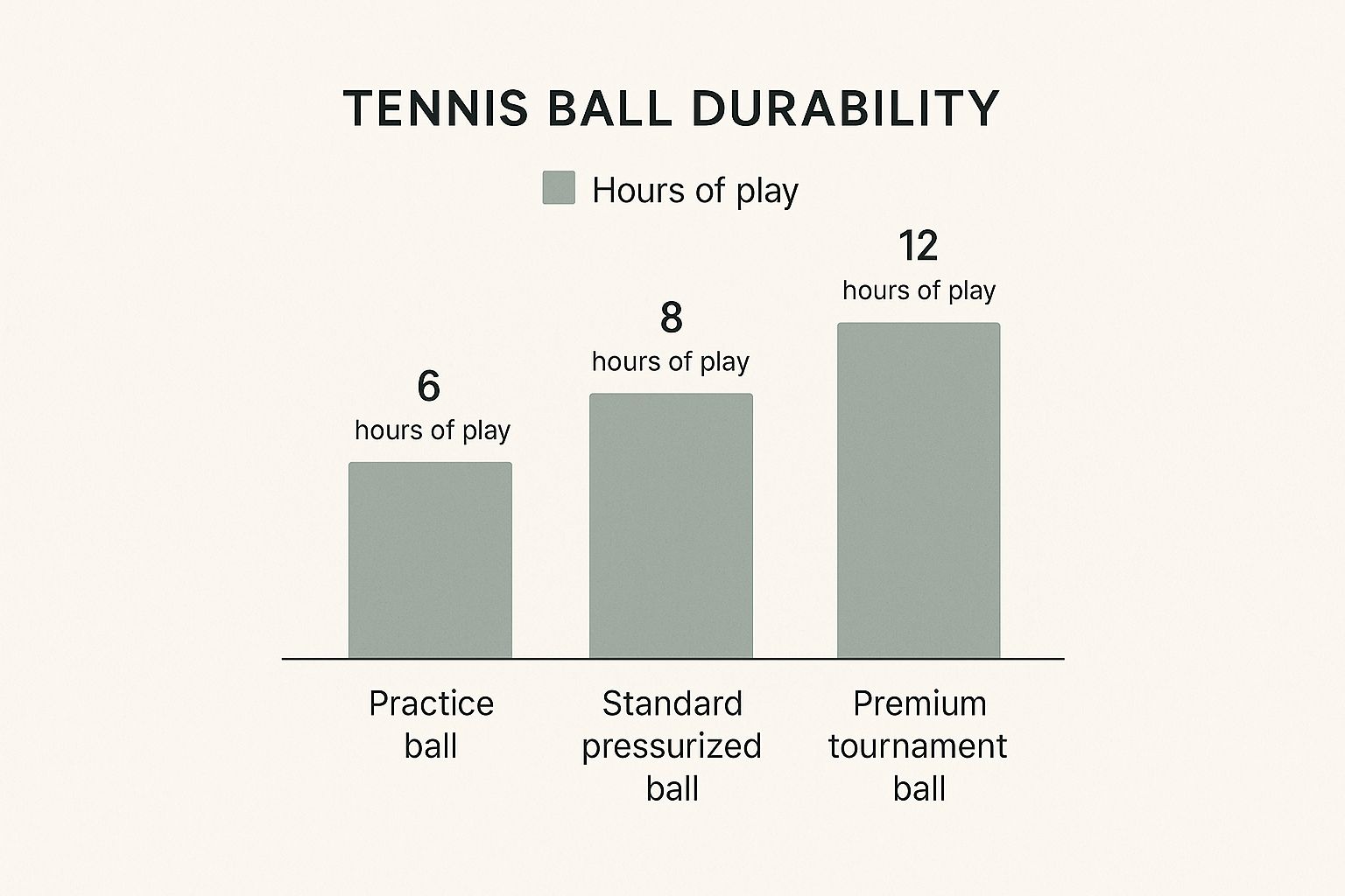 Infographic about tennis balls best