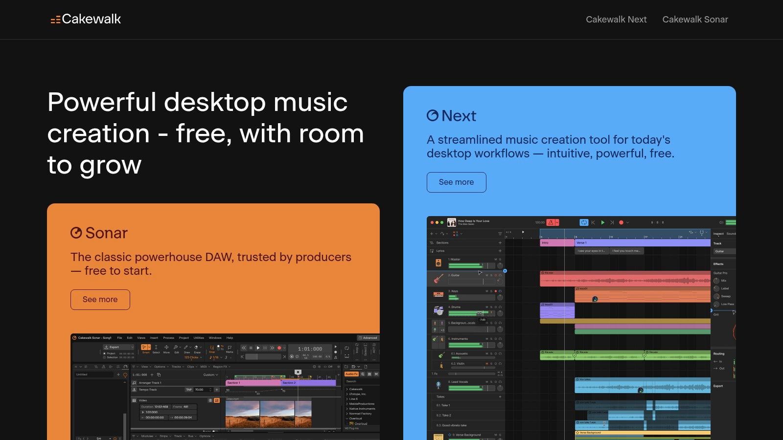 Cakewalk by BandLab