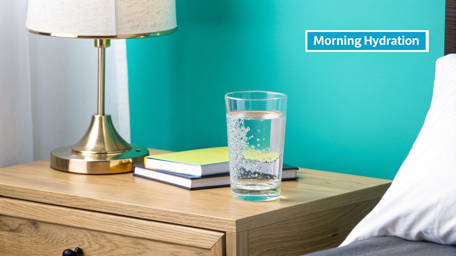 Drinking Water First Thing in the Morning