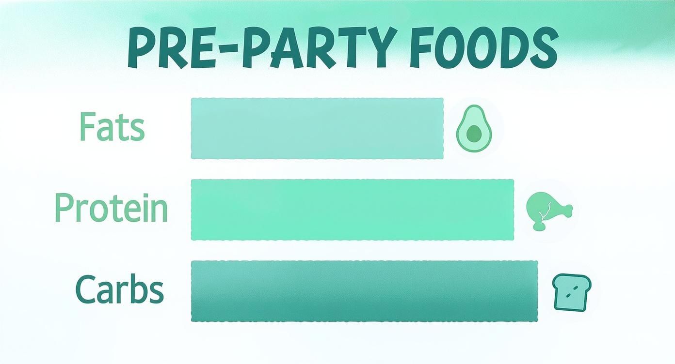 Infographic about best hangover prevention