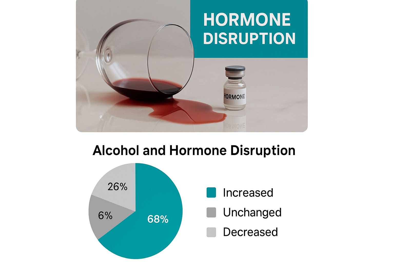 Infographic about why does alcohol dehydrate