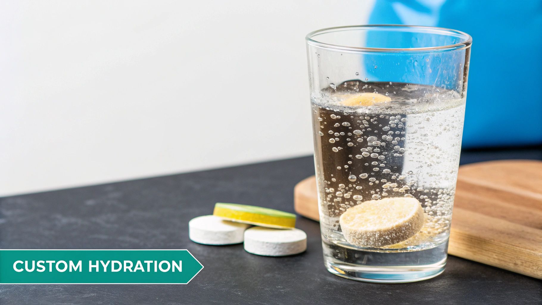 Water with Electrolyte Tablets