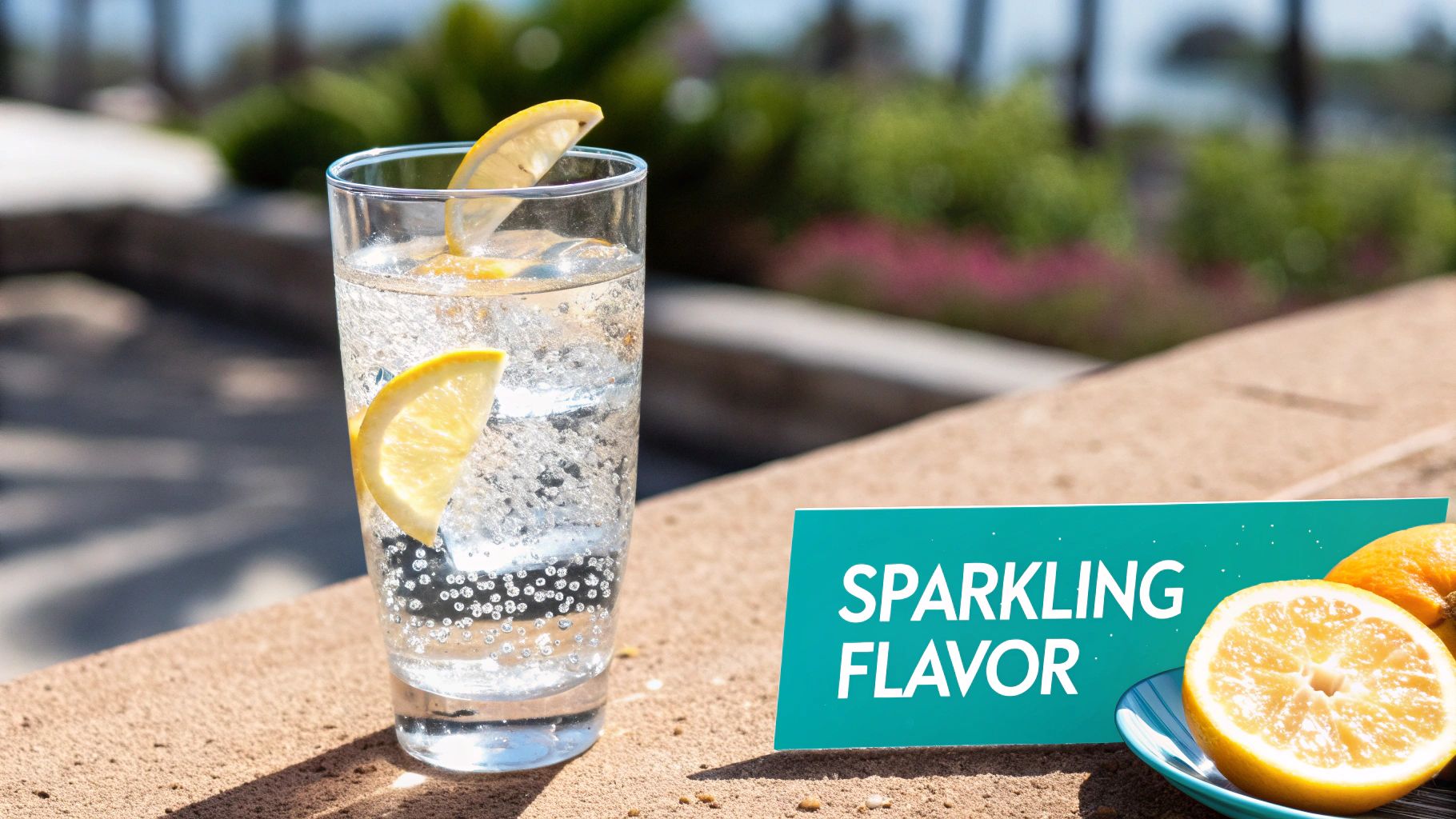 Sparkling Water with Natural Flavoring